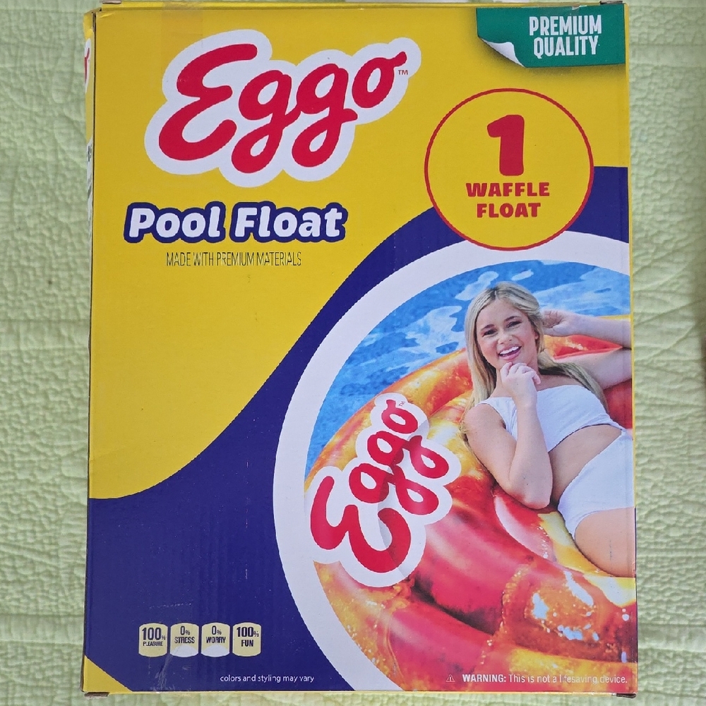 Eggo Pool Float - Picture 1 of 4